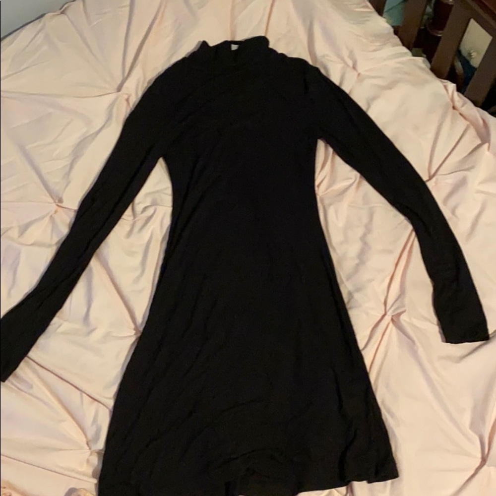 H&M black Ribbed Dress